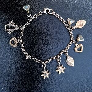 Charm bracelet, Sterling silver 925